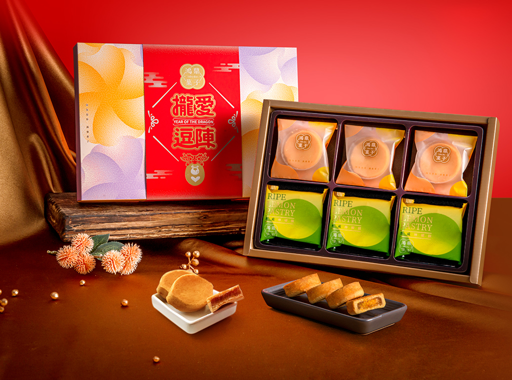 鴻鼎菓子攏愛逗陣六六大順禮盒。圖/鴻鼎菓子